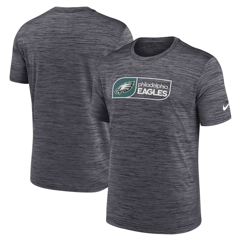Philadelphia Eagles Big & Tall Velocity Performance T-Shirt - Black T-shirts
