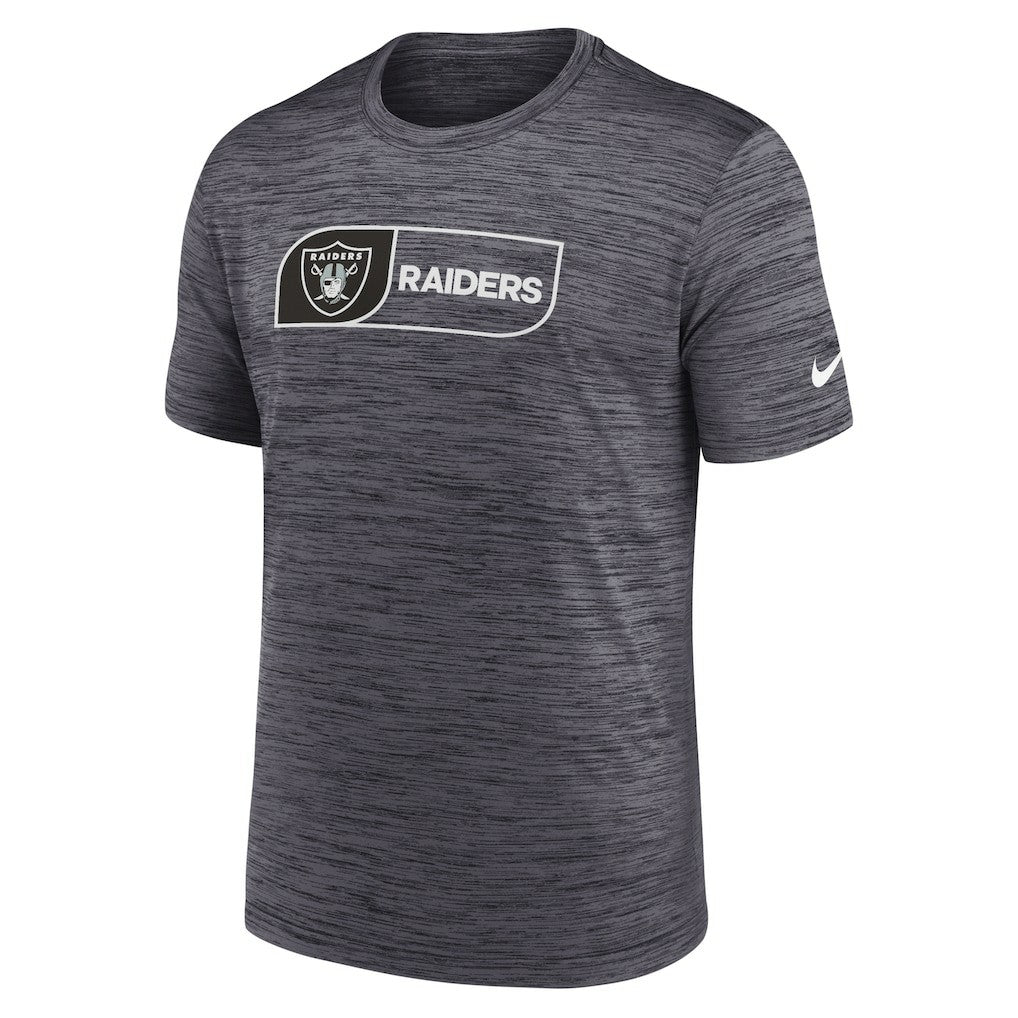 Las Vegas Raiders Big & Tall Velocity Performance T-Shirt - Black T-shirts