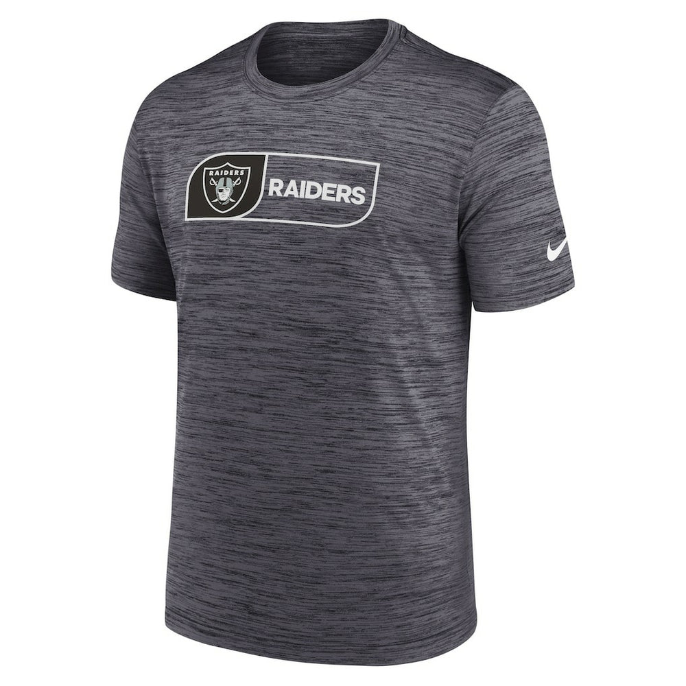 Las Vegas Raiders Big & Tall Velocity Performance T-Shirt - Black T-shirts