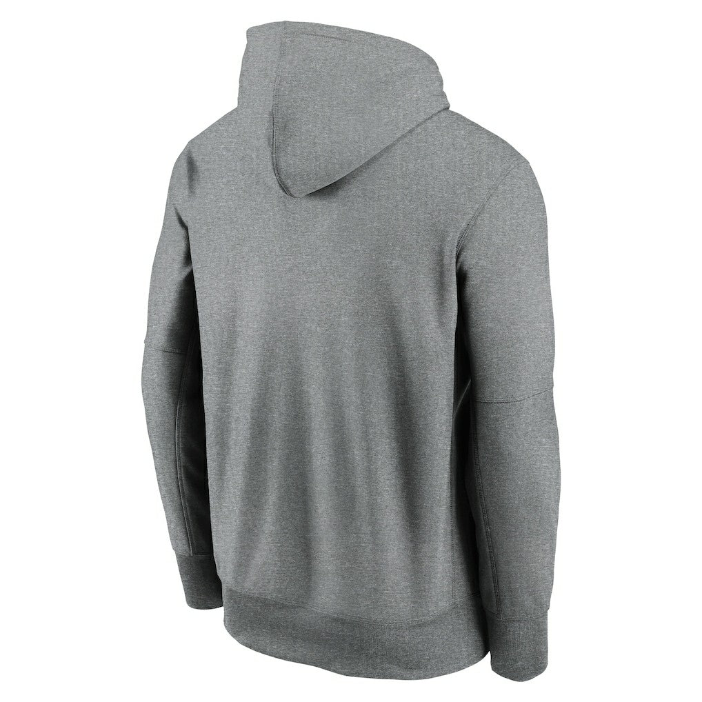 Miami Dolphins Big & Tall Performance Pullover Hoodie - Heather Gray Hoodies