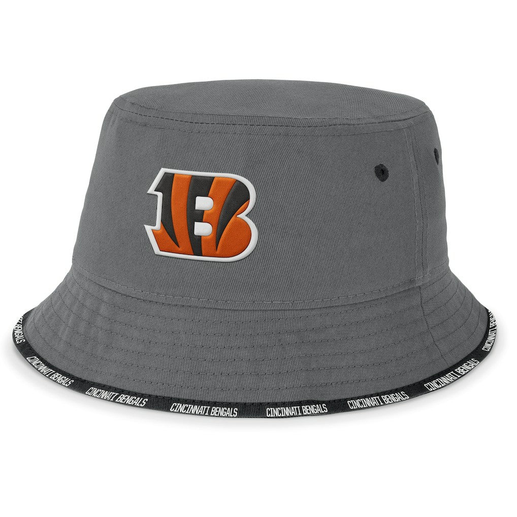 Cincinnati Bengals Backup Bucket Hat - Graphite Hats