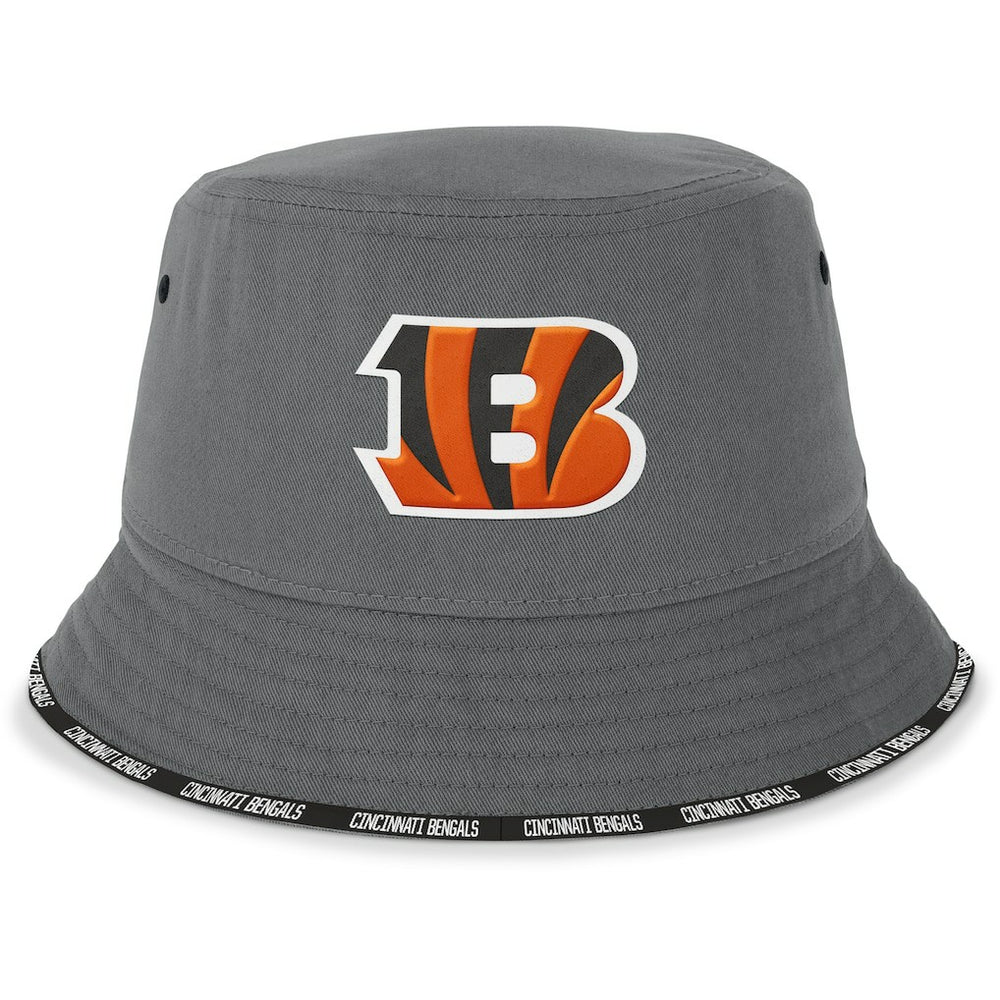 Cincinnati Bengals Backup Bucket Hat - Graphite Hats