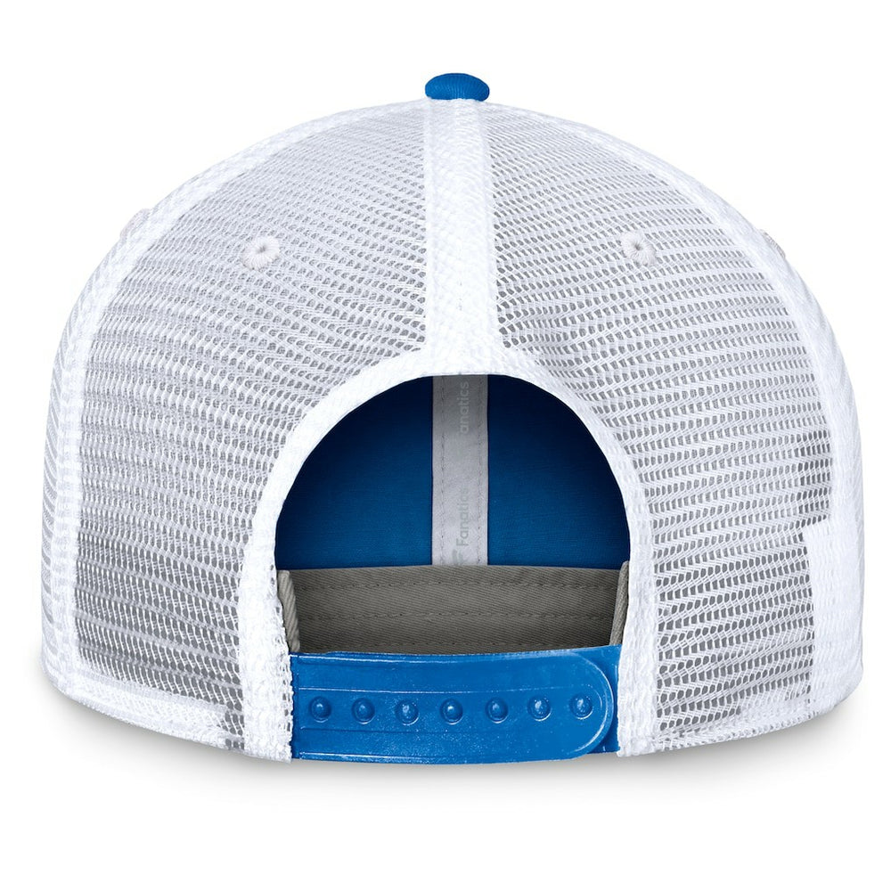 Los Angeles Chargers Upper Trucker Adjustable Hat - Powder Blue/White Hats