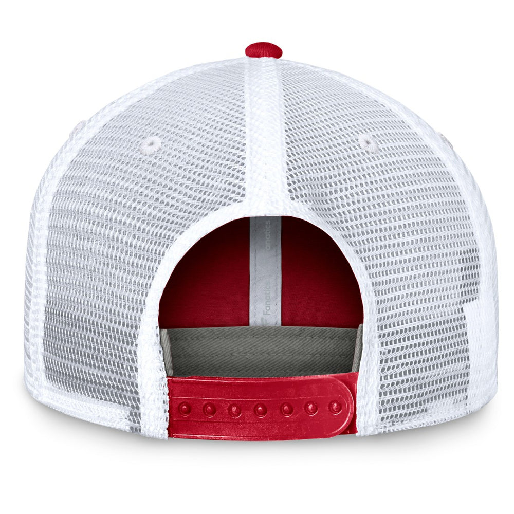 Tampa Bay Buccaneers Upper Trucker Adjustable Hat - Red/White Hats
