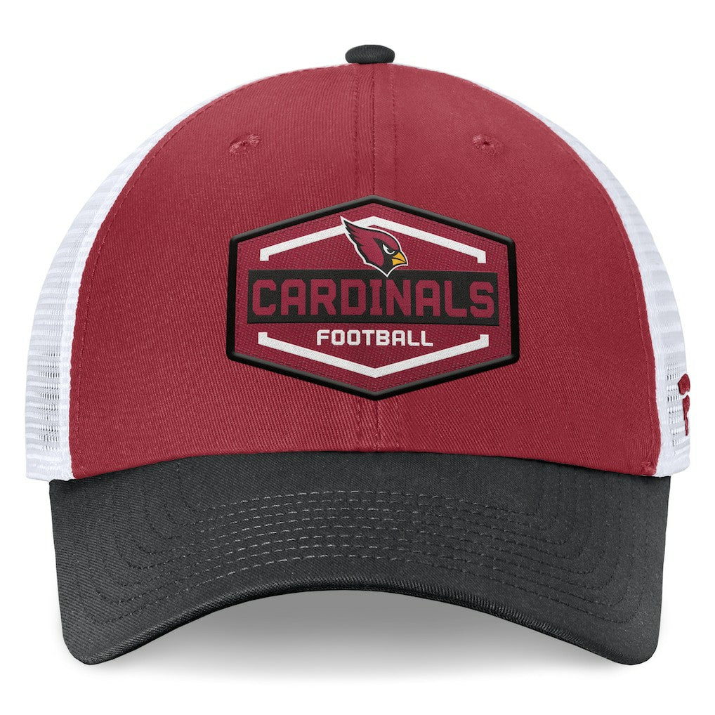 Arizona Cardinals Bench Trucker Adjustable Hat - Cardinal/Black Hats