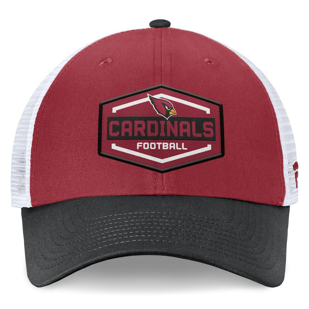 Arizona Cardinals Bench Trucker Adjustable Hat - Cardinal/Black Hats