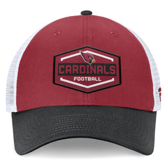 Arizona Cardinals Bench Trucker Adjustable Hat - Cardinal/Black Hats