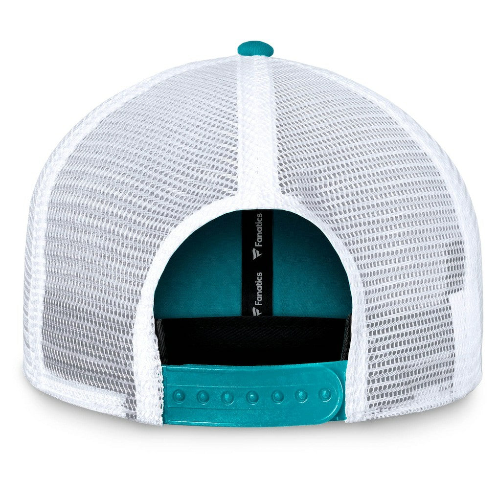 Miami Dolphins Timeout Trucker Adjustable Hat - Aqua Hats