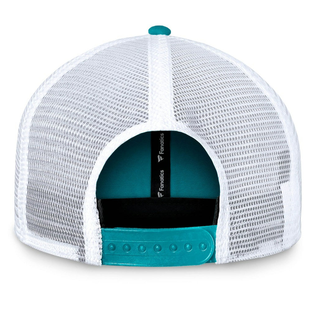 Miami Dolphins Timeout Trucker Adjustable Hat - Aqua Hats