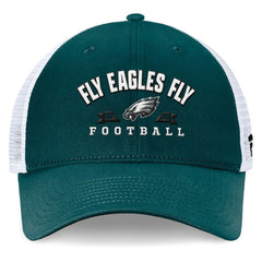 Philadelphia Eagles Timeout Trucker Adjustable Hat - Midnight Green Hats