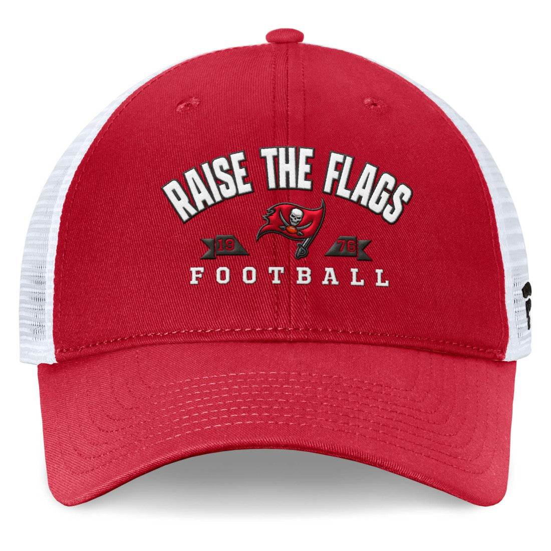 Tampa Bay Buccaneers Timeout Trucker Adjustable Hat - Red Hats