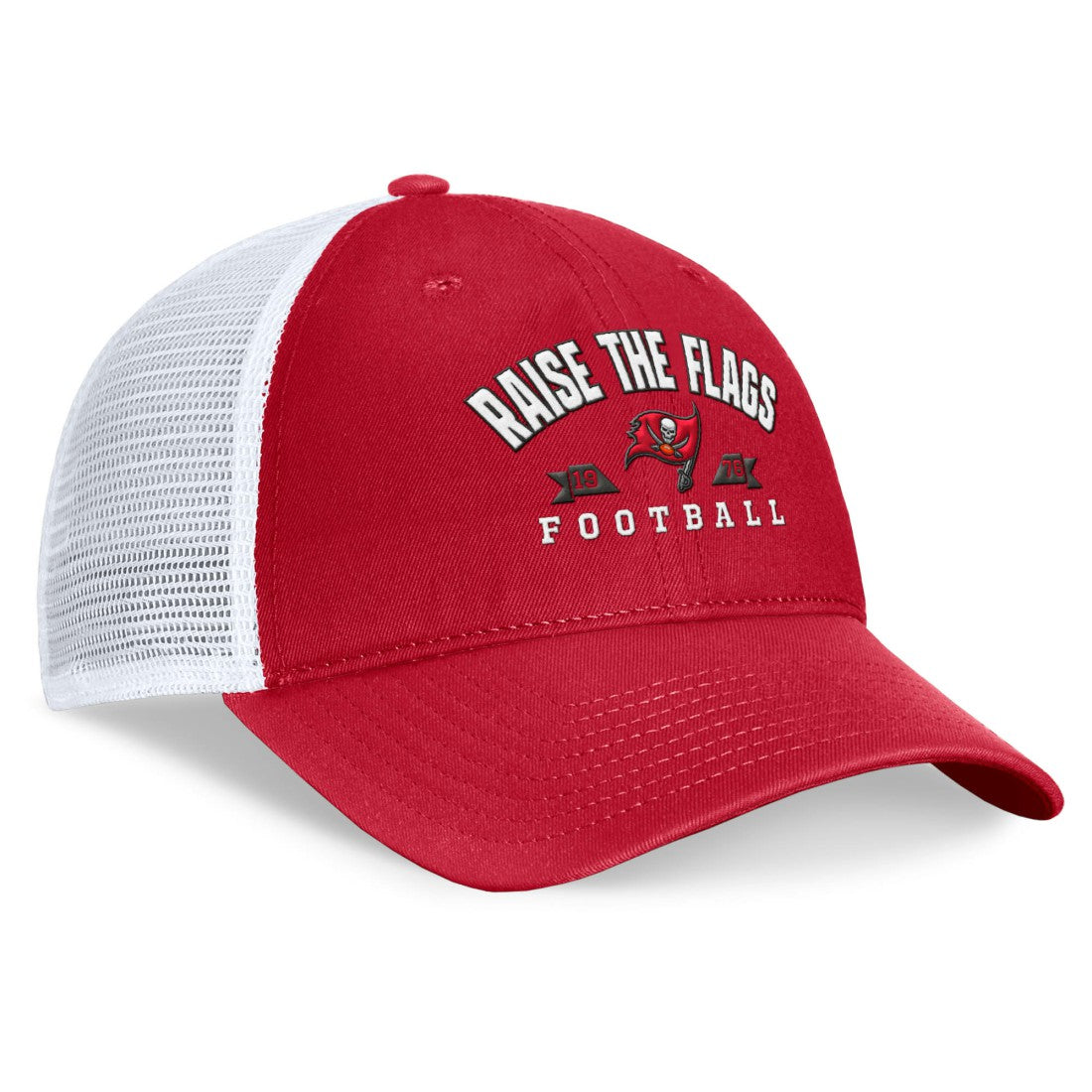 Tampa Bay Buccaneers Timeout Trucker Adjustable Hat - Red Hats