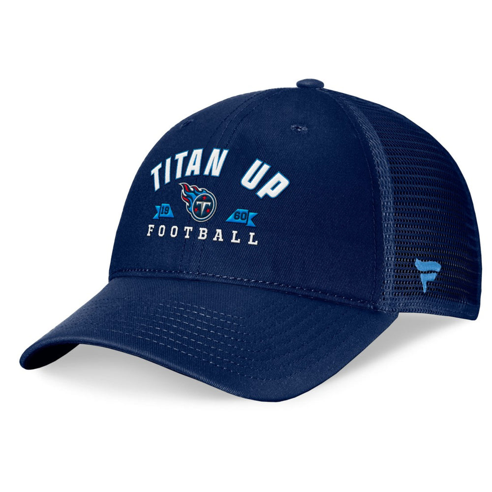 Tennessee Titans Timeout Trucker Adjustable Hat - Navy Hats