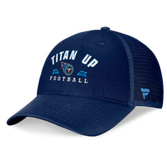 Tennessee Titans Timeout Trucker Adjustable Hat - Navy Hats