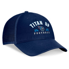 Tennessee Titans Timeout Trucker Adjustable Hat - Navy Hats