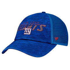 New York Giants Challenge Trucker Adjustable Hat - Heather Royal Hats