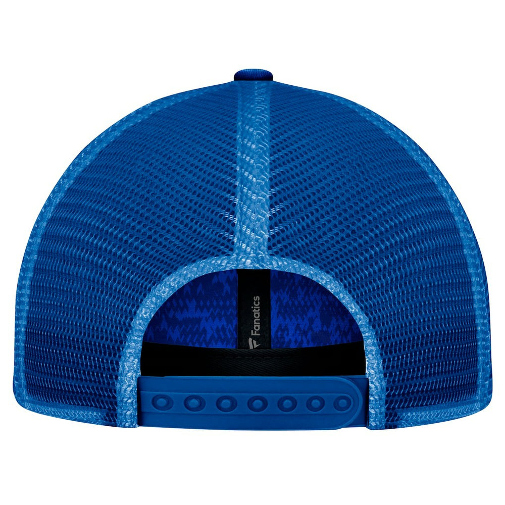 New York Giants Challenge Trucker Adjustable Hat - Heather Royal Hats