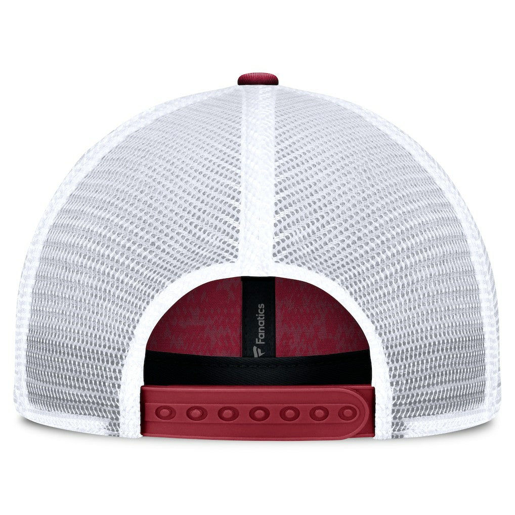 Arizona Cardinals Challenge Trucker Adjustable Hat - Heather Cardinal Hats