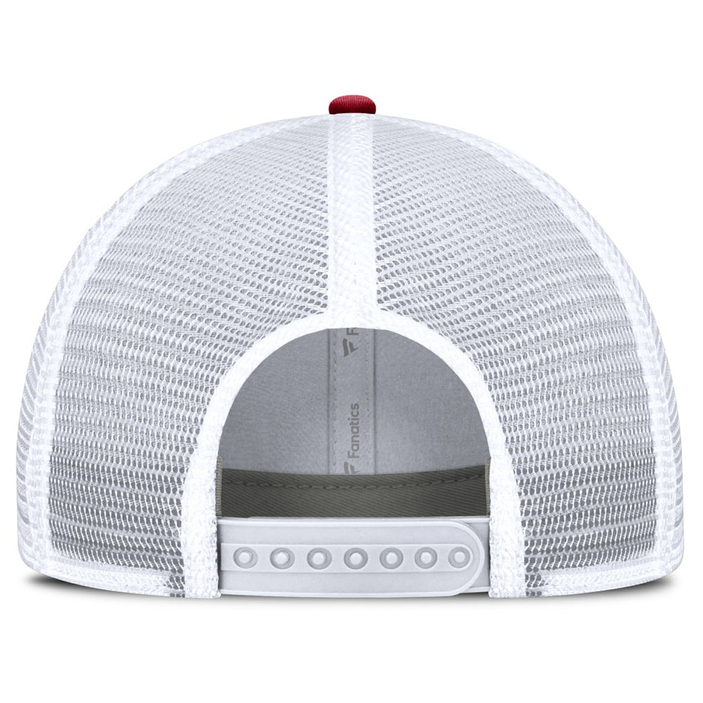 Tampa Bay Buccaneers Flawless Stripe Adjustable Hat - White/Red Hats