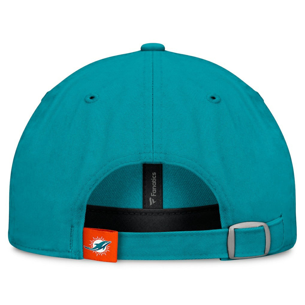 Miami Dolphins Women's Review Unstructured Adjustable Hat - Aqua Hats