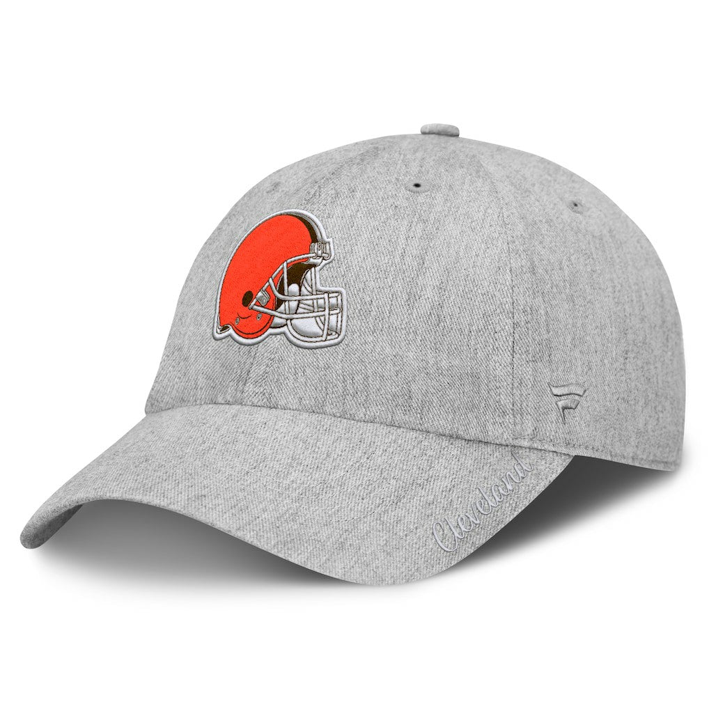 Cleveland Browns Women's Luna Rock Adjustable Hat - Heather Gray Hats