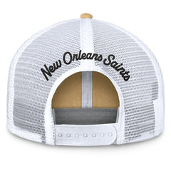 New Orleans Saints Women's Slogan Trucker Adjustable Hat - Gold Hats