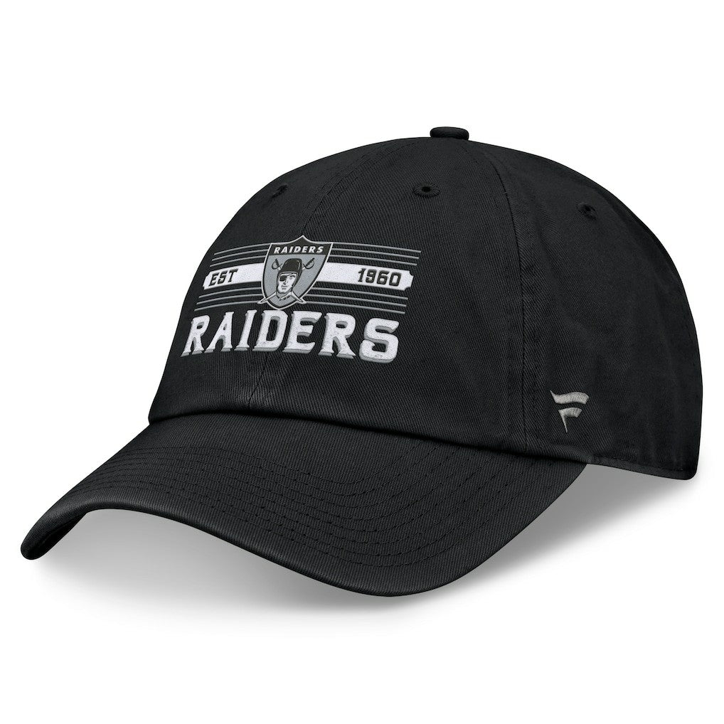 Las Vegas Raiders Vintage Delay Adjustable Hat - Black Hats