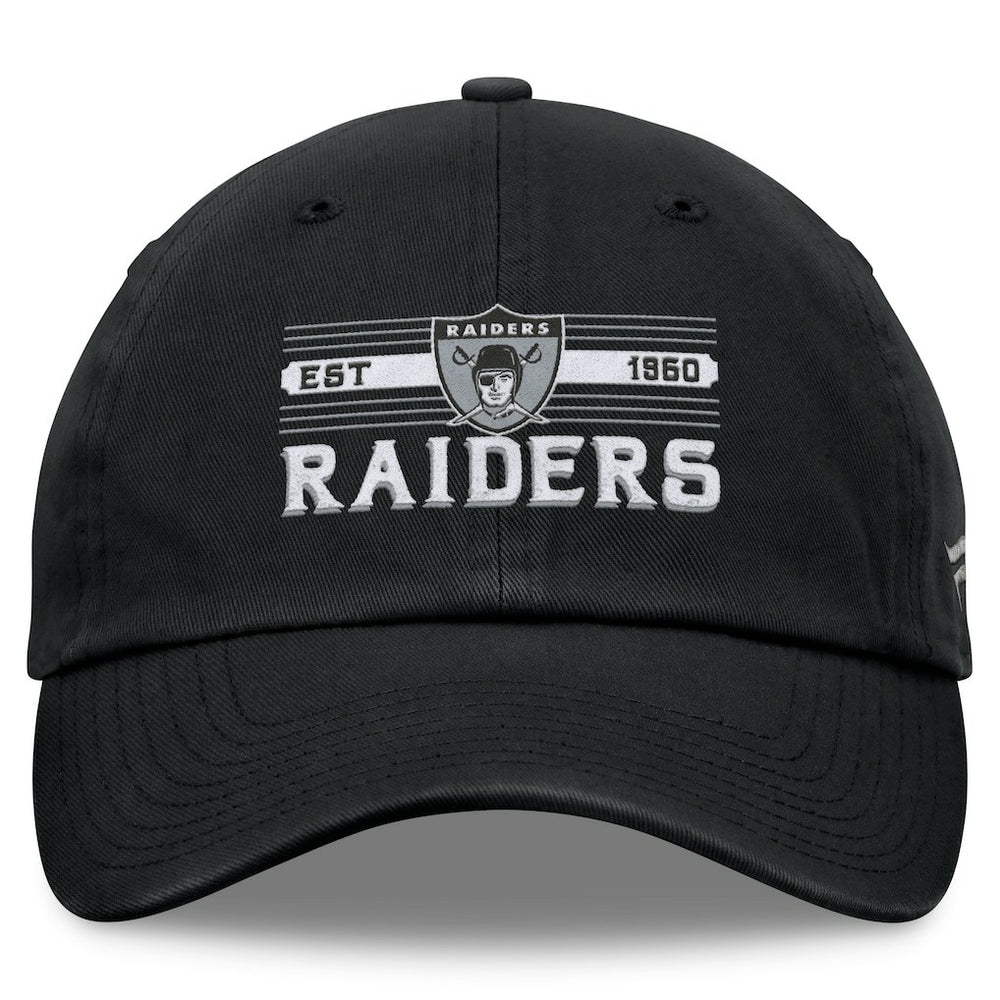 Las Vegas Raiders Vintage Delay Adjustable Hat - Black Hats