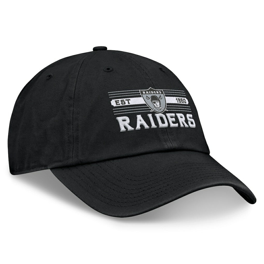 Las Vegas Raiders Vintage Delay Adjustable Hat - Black Hats