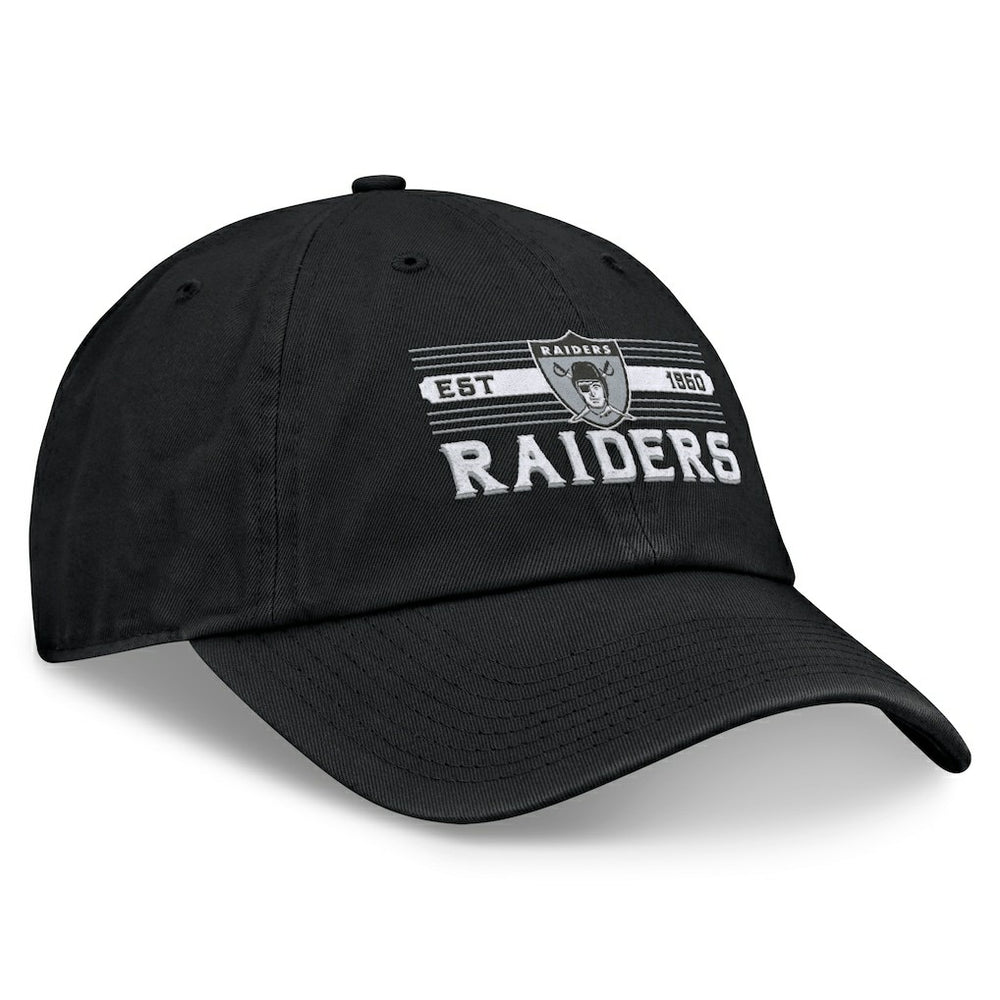 Las Vegas Raiders Vintage Delay Adjustable Hat - Black Hats