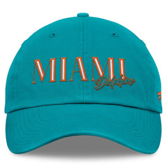 Miami Dolphins Women's City Adjustable Hat - Aqua Hats