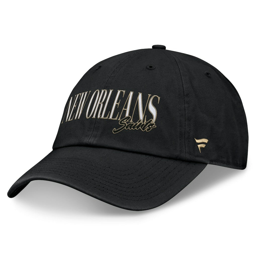 New Orleans Saints Women's City Adjustable Hat - Black Hats