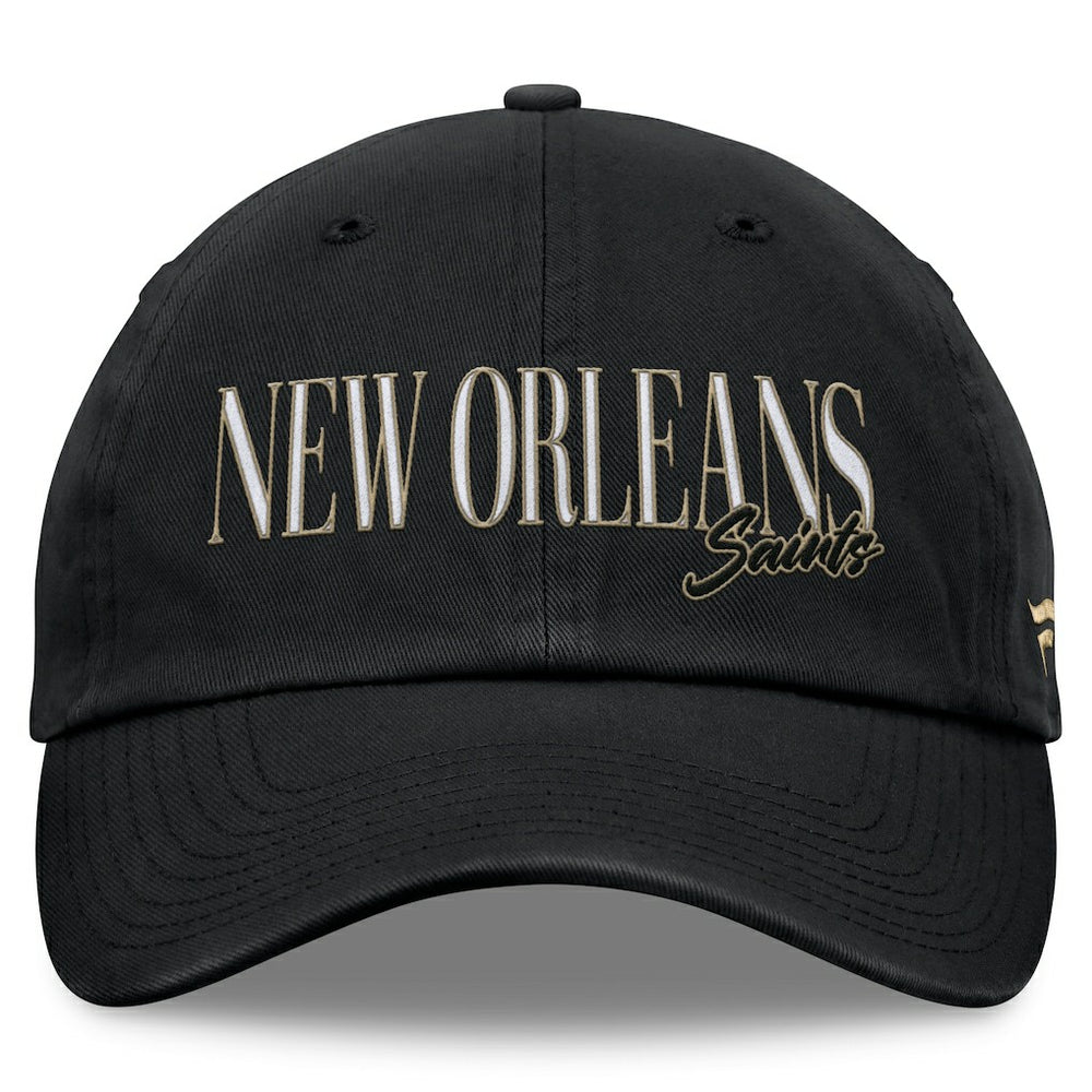 New Orleans Saints Women's City Adjustable Hat - Black Hats