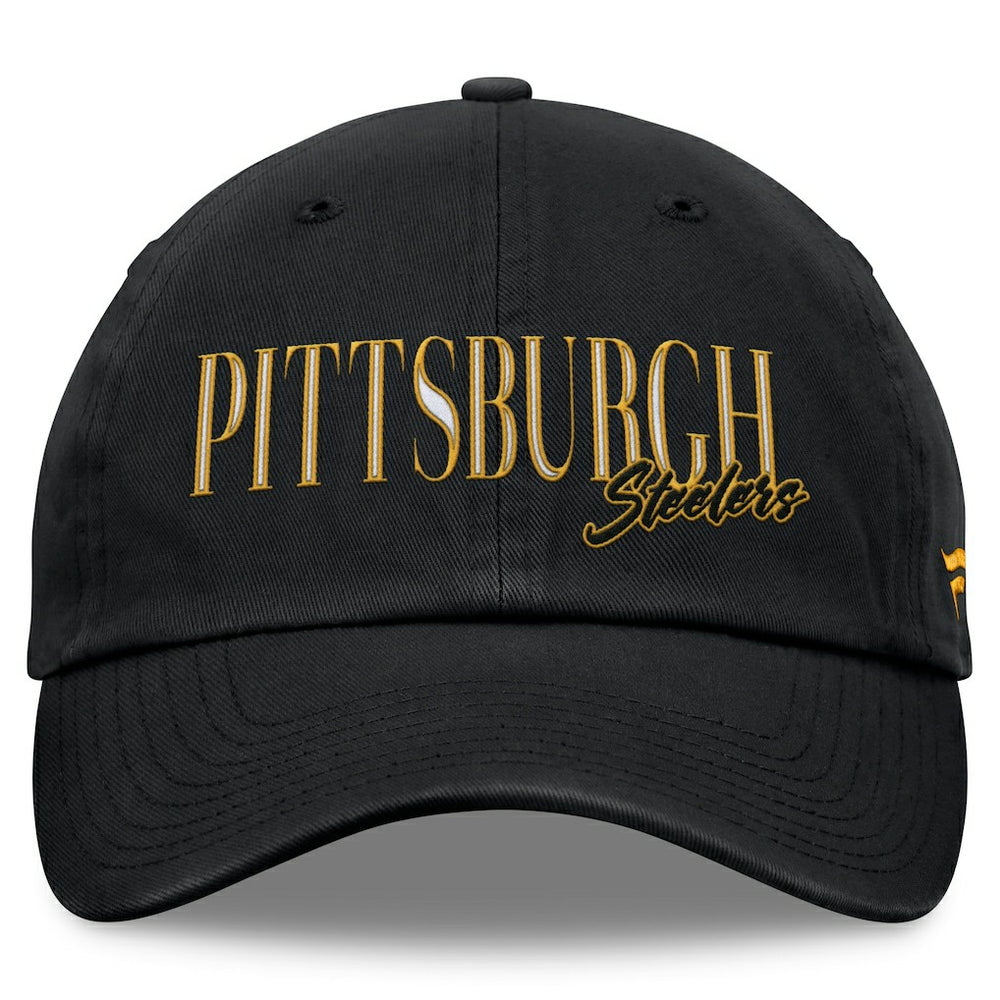 Pittsburgh Steelers Women's City Adjustable Hat - Black Hats