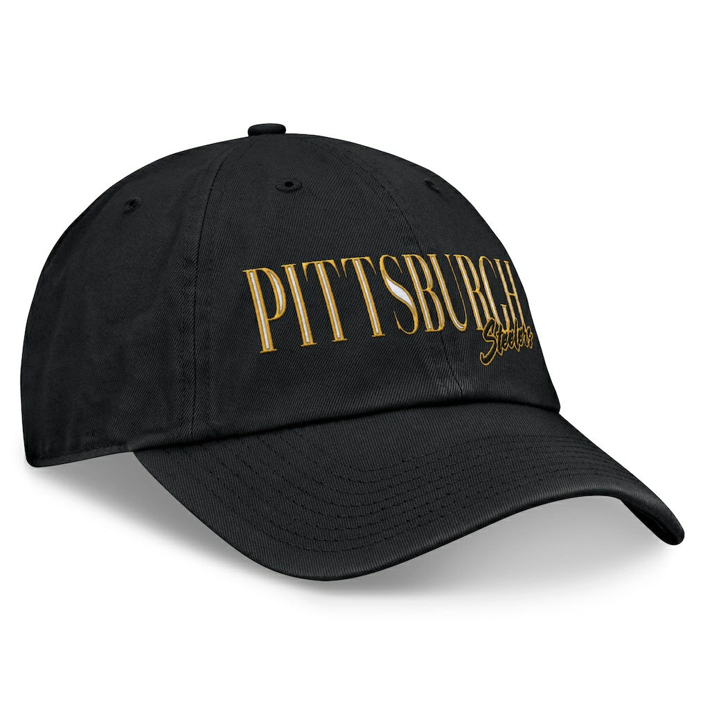 Pittsburgh Steelers Women's City Adjustable Hat - Black Hats