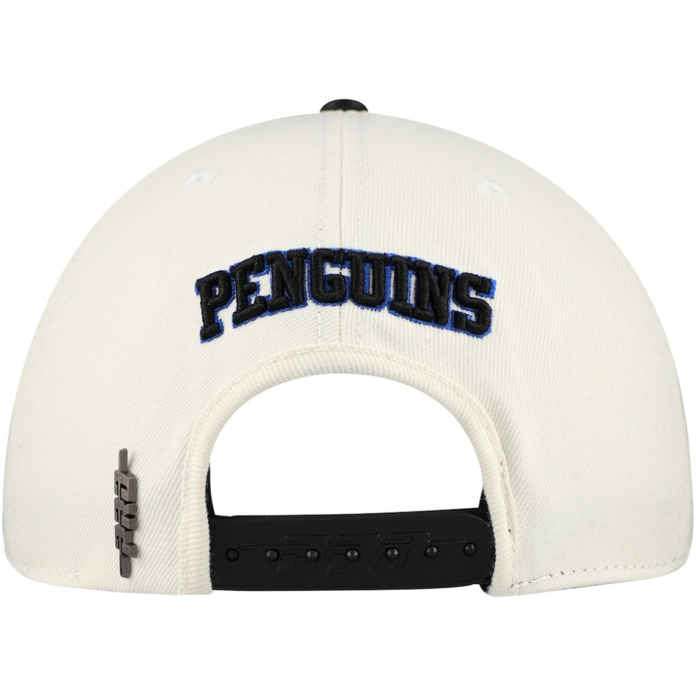 Pittsburgh Penguins Pro Standard Retro Classic Logo Snapback Hat - Cream | US 200885632