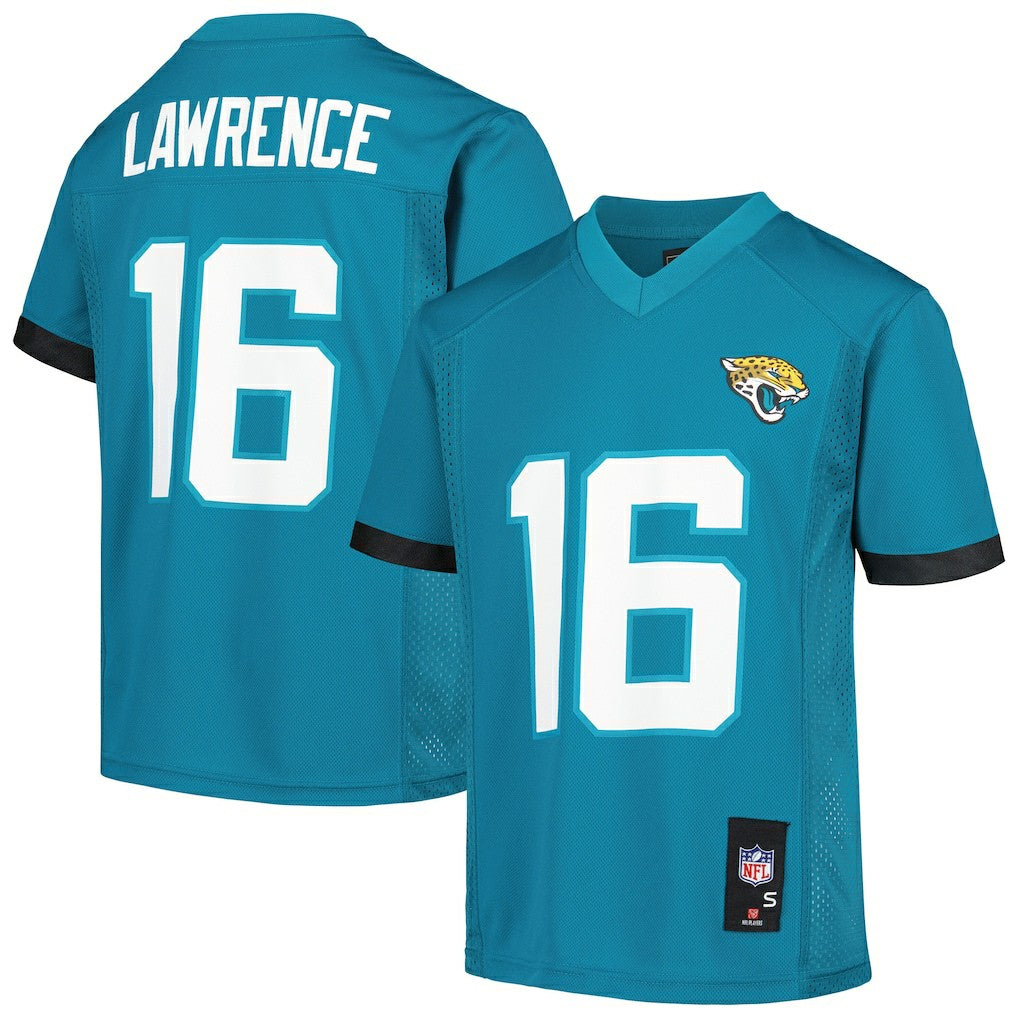 Trevor Lawrence Jacksonville Jaguars Youth Replica Player Jersey - Teal Jerseys