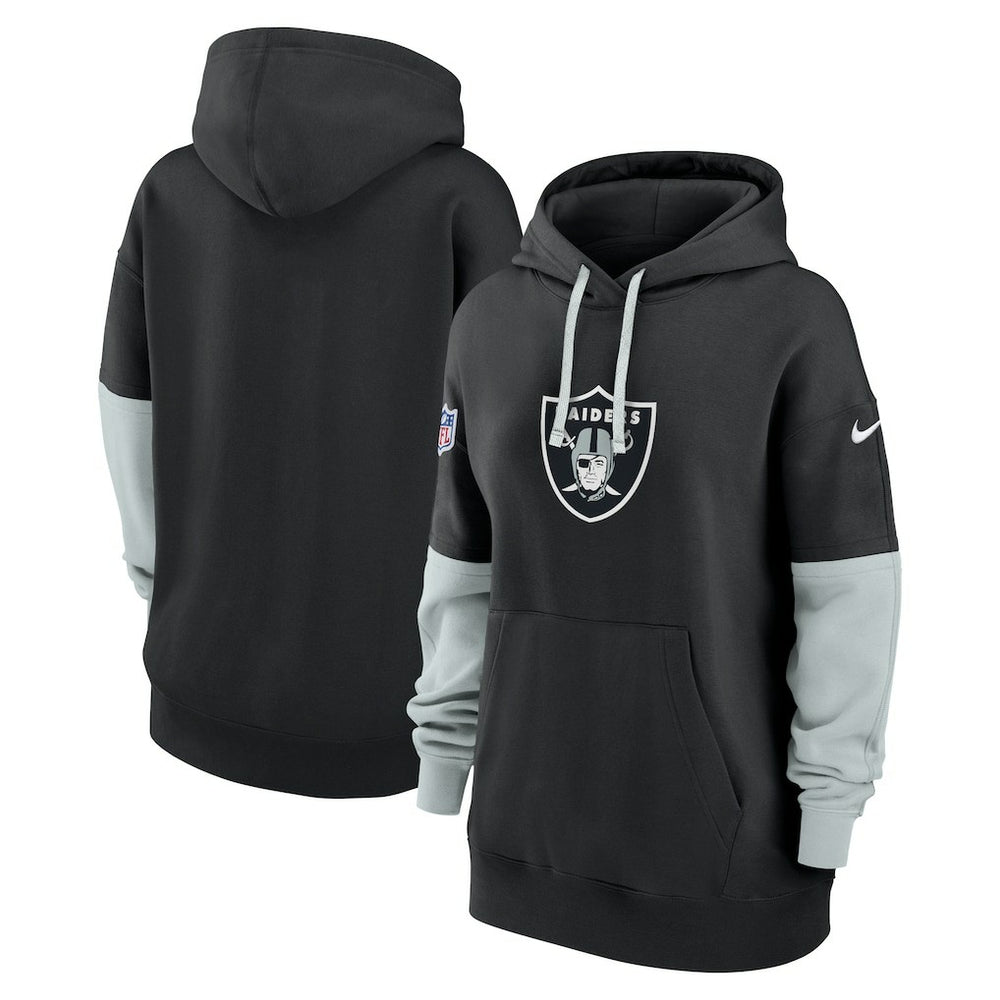 Las Vegas Raiders Women's Sideline Essential Hoodie - Black Hoodies