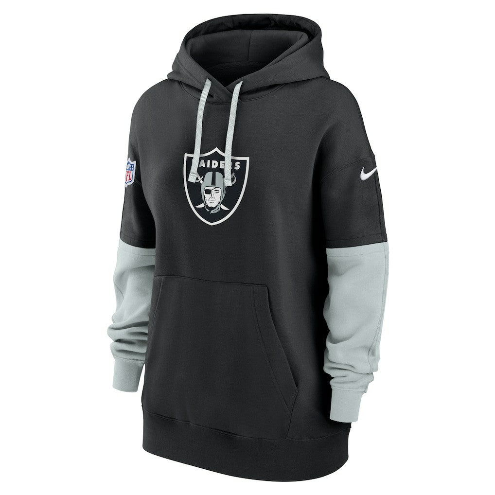 Las Vegas Raiders Women's Sideline Essential Hoodie - Black Hoodies