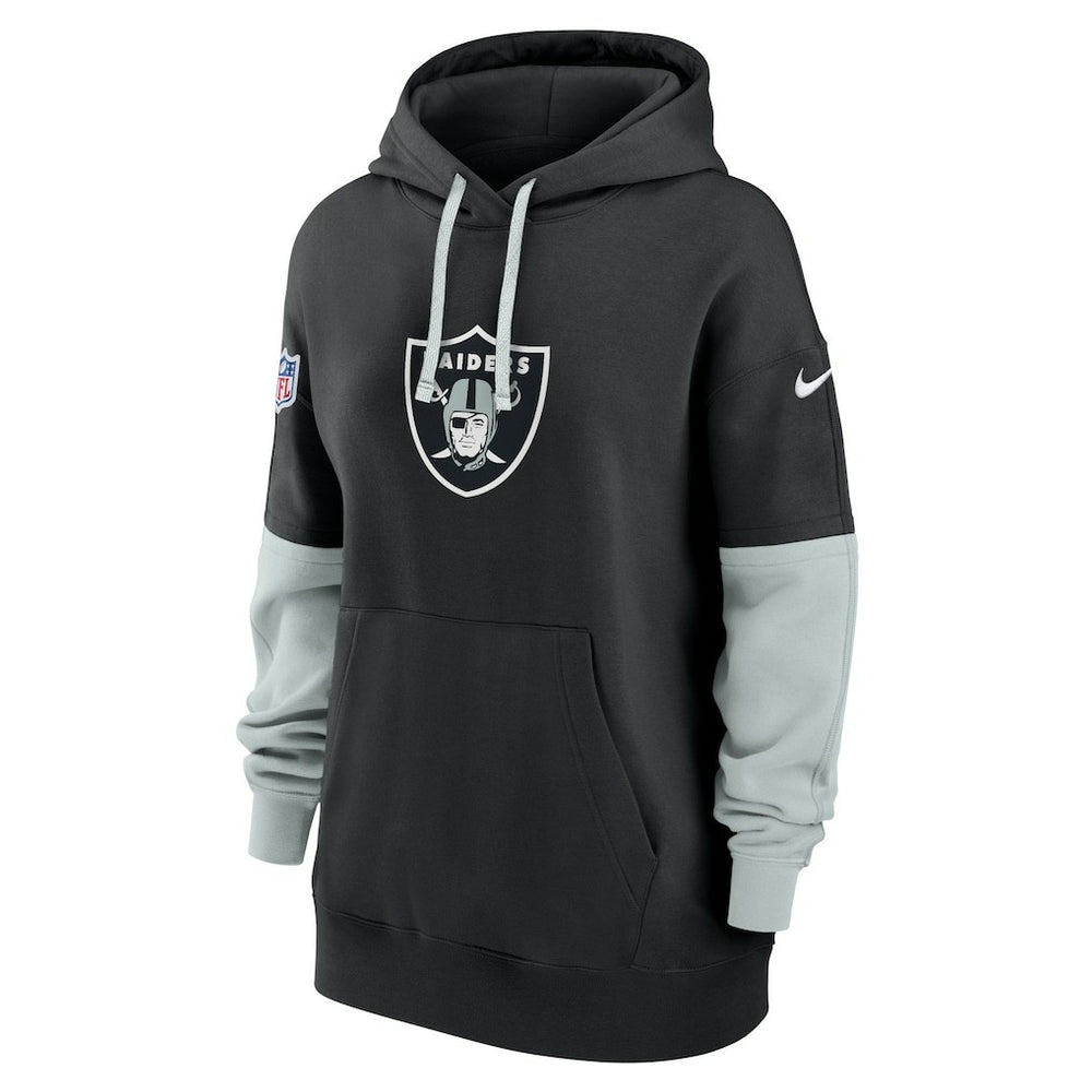 Las Vegas Raiders Women's Sideline Essential Hoodie - Black Hoodies