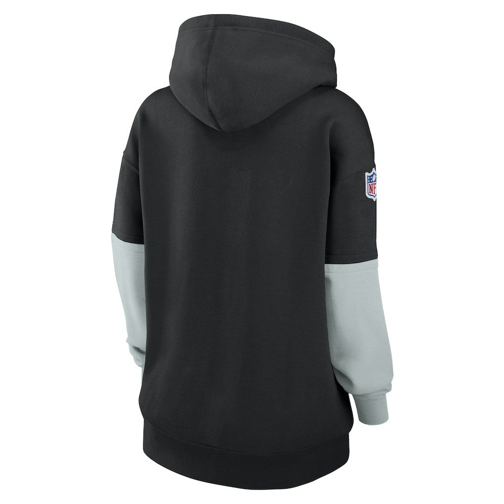 Las Vegas Raiders Women's Sideline Essential Hoodie - Black Hoodies