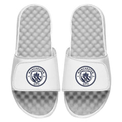 Manchester City ISlide Primary Logo Slide Sandals White