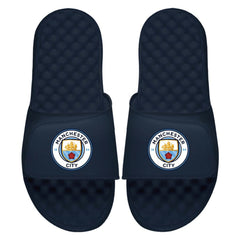 Manchester City ISlide Youth Primary Logo Slide Sandals Navy