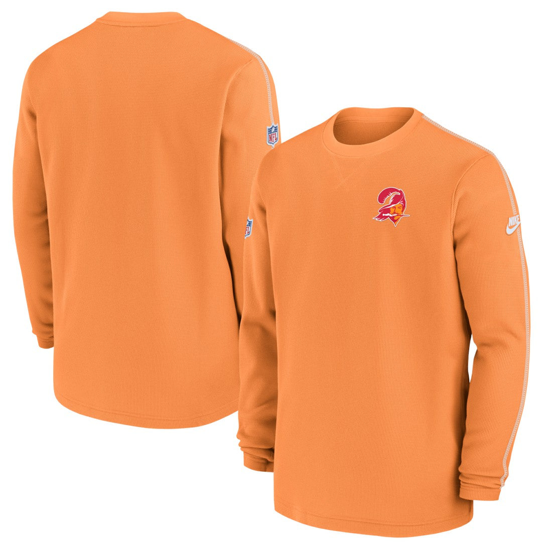 Tampa Bay Buccaneers Alternate Logo Coach Long Sleeve Top - Orange Tops