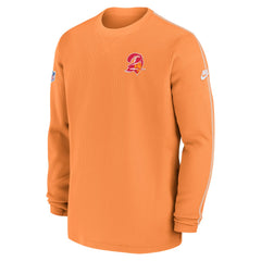 Tampa Bay Buccaneers Alternate Logo Coach Long Sleeve Top - Orange Tops