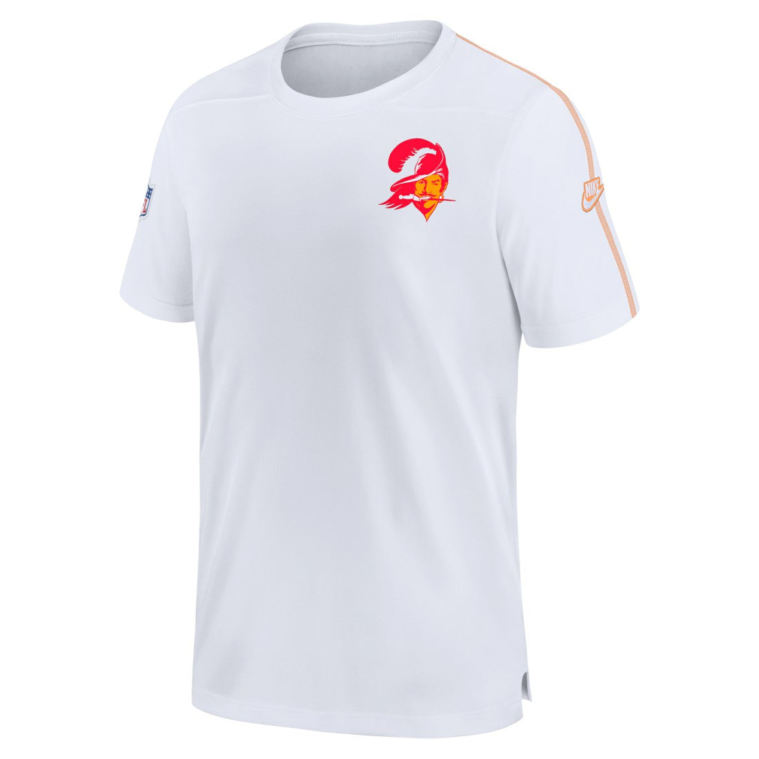 Tampa Bay Buccaneers Sideline Alternate Logo Coach Performance Top - White Tops