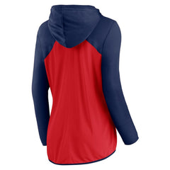 St. Louis Cardinals Fanatics Women's Script Sleeve Full-Zip Hoodie - Red/Navy Hoodies