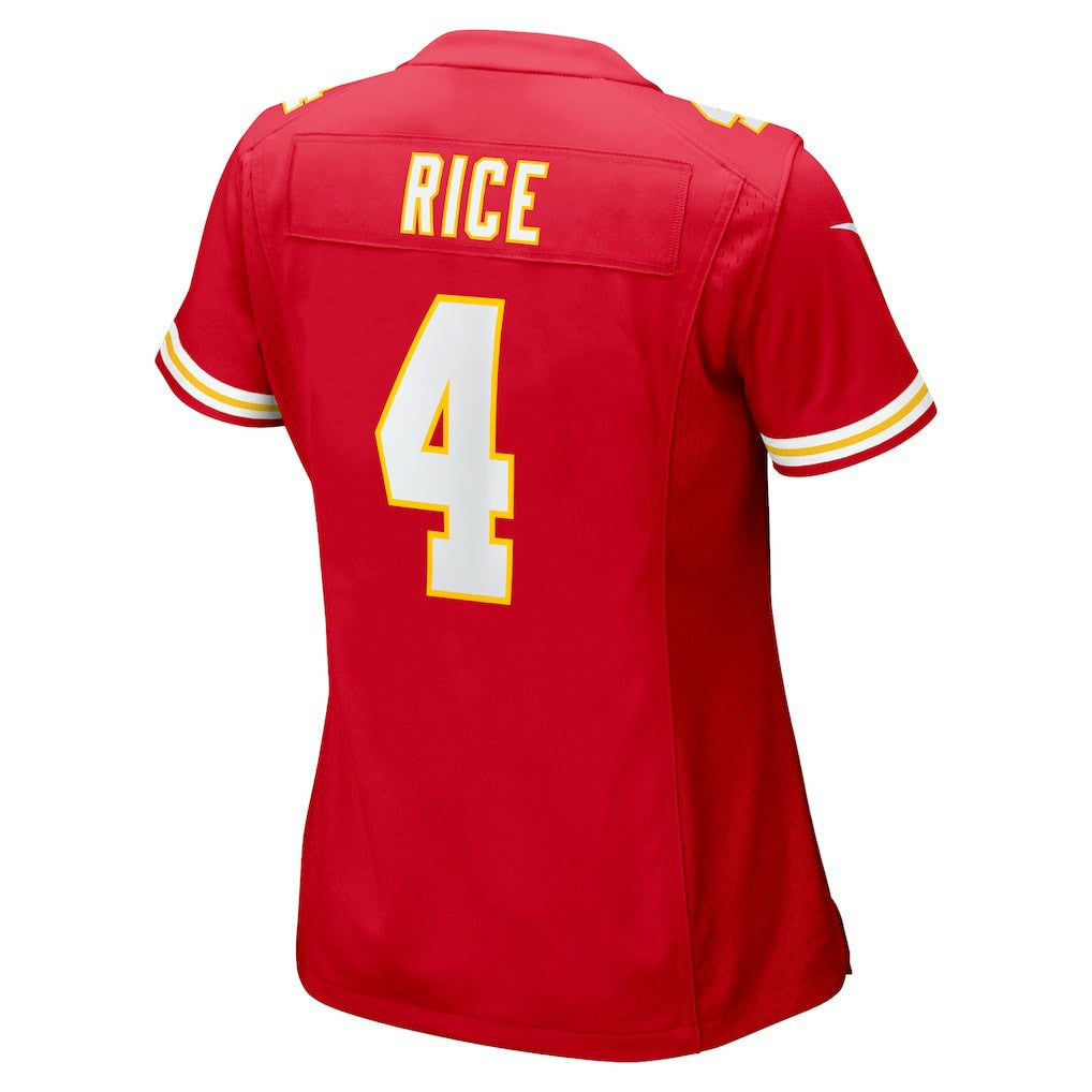 Rashee Rice Kansas City Chiefs Women's Game Jersey - Red Jerseys