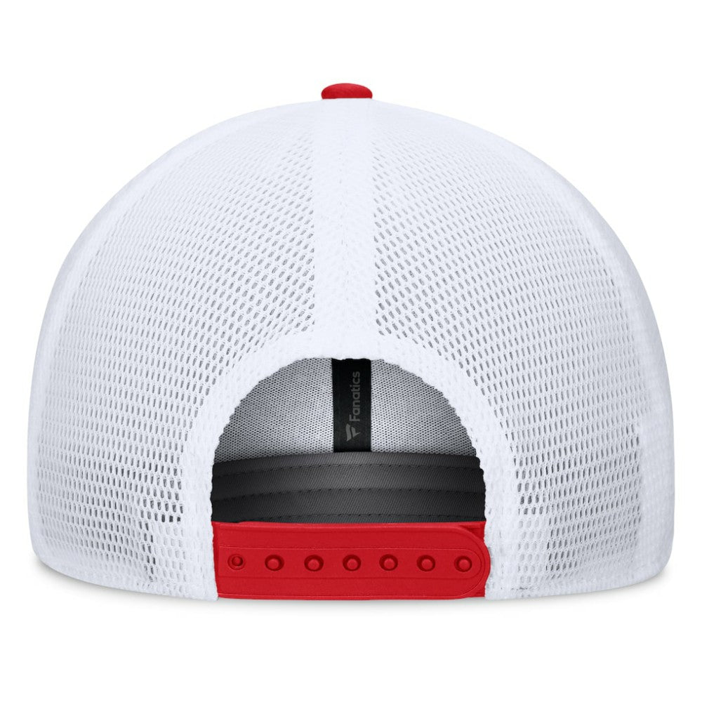 Washington Nationals Fanatics Fundamental A-Frame Adjustable Hat - Red Hats