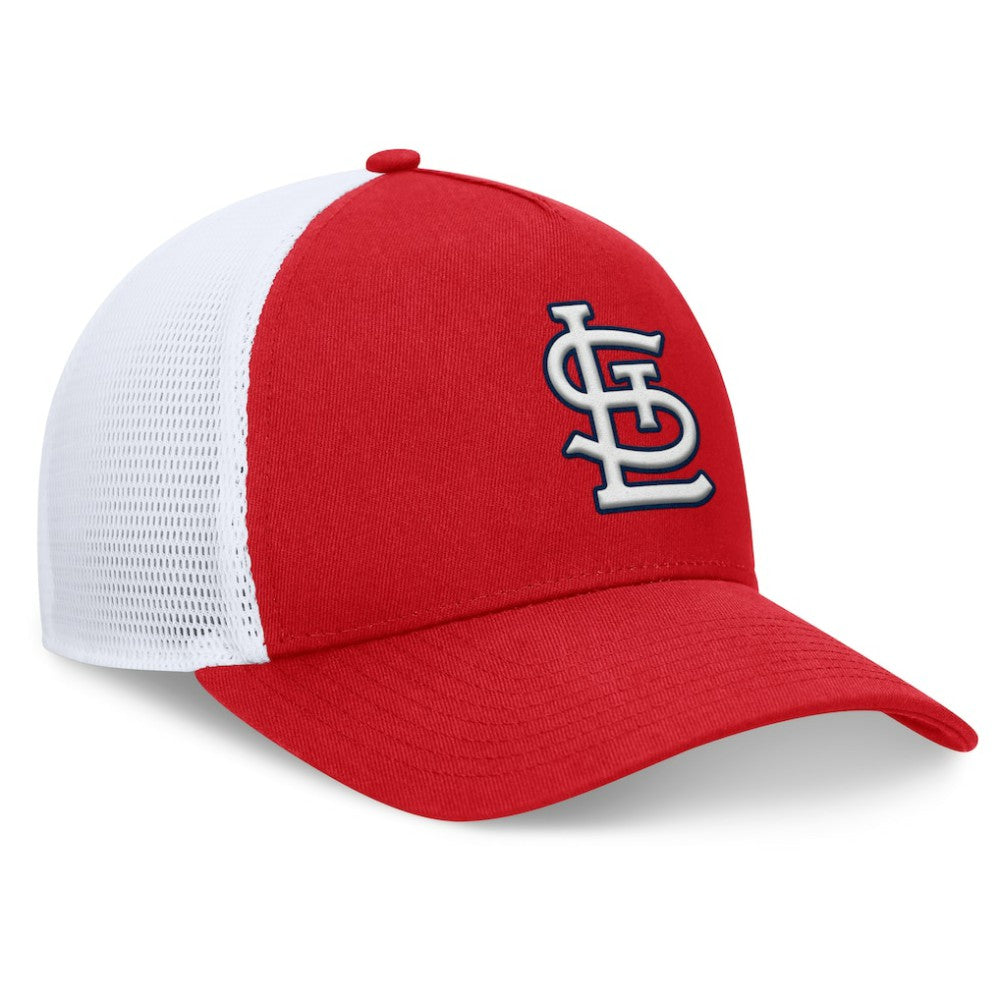St. Louis Cardinals Fanatics Fundamental A-Frame Adjustable Hat - Red Hats